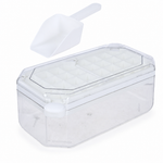Bandeja de hielo automática — fondo blanco