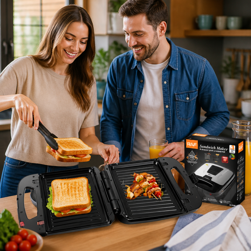 Máquina de Sándwich y Asador 2 en 1 — lifestyle