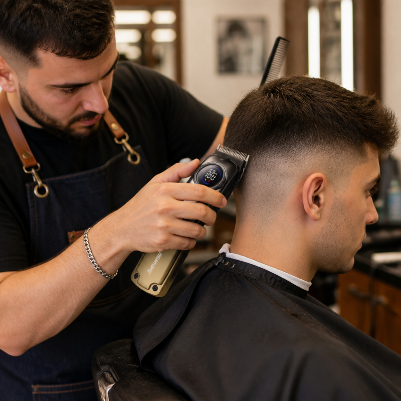 Cortadora de Pelo Omnix Profesional — lifestyle