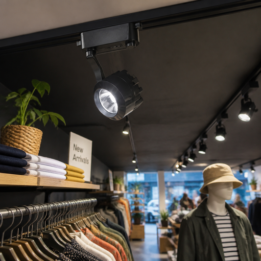 Foco LED 30W Luz Cálida Omnix — lifestyle