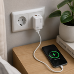 Cargador Rápido 35W USB-C para iPhone y iPad — lifestyle