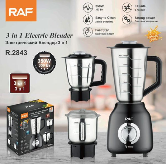 Licuadora Eléctrica 3 en 1 350W