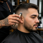 Tijera de Peluquería Profesional Buddha — lifestyle
