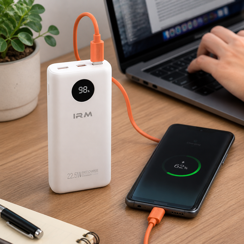 Powerbank Omnix iR50 50000mAh — lifestyle