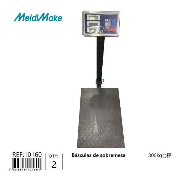 Báscula de Sobremesa Digital 300kg