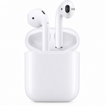 Audífonos bluetooth inalámbricos — fondo blanco