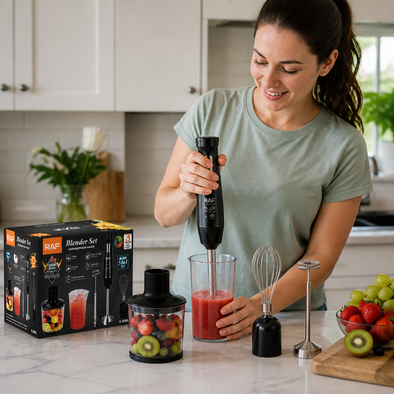 Set Licuadora Blender Omnix — lifestyle