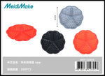 Molde Waffle Silicona 5 Cavidades