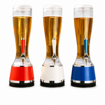 Dispensador de cerveza 3L tipo cañón — fondo blanco