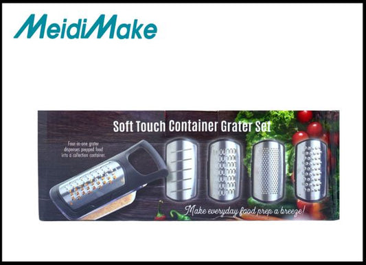 Set Rallador Verduras Soft Touch 5 Piezas