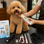 Tijeras para mascotas set 10 piezas — lifestyle