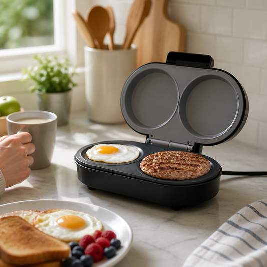 Máquina para Hacer Hamburguesas Omnix — lifestyle