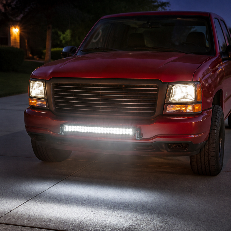 Foco LED Automotriz 240W Omnix — lifestyle