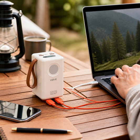 Power Bank Omnix PB7034 10000mAh — lifestyle