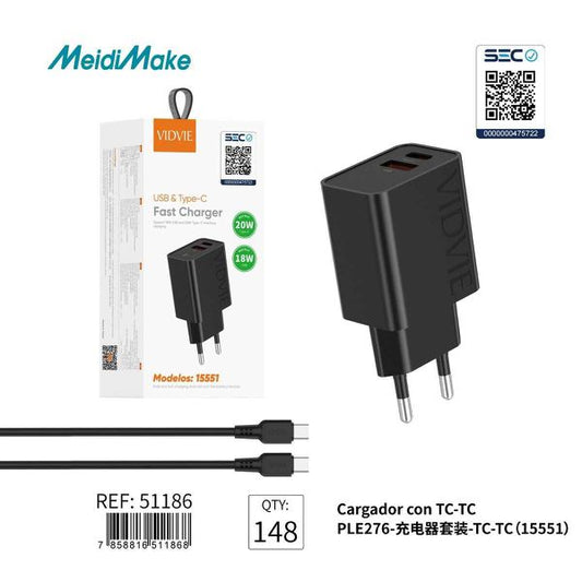 Cargador Omnix Tc-Tc Ple276