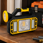 Linterna LED portátil 8 luces recargable — lifestyle