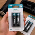 Batería 18650 recargable — lifestyle