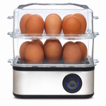 Cocedor de huevos eléctrico — fondo blanco