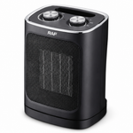 Calefactor portátil 1500W calor inmediato — fondo blanco