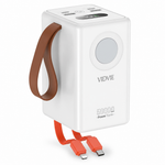 Power bank 10000 mAh — fondo blanco