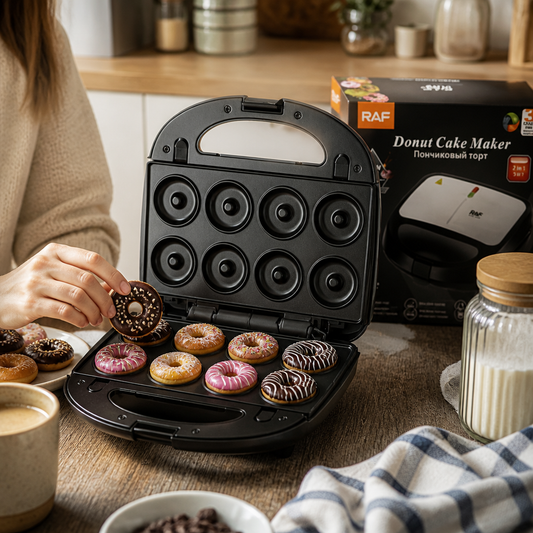 Máquina de Donuts Automática Omnix — lifestyle
