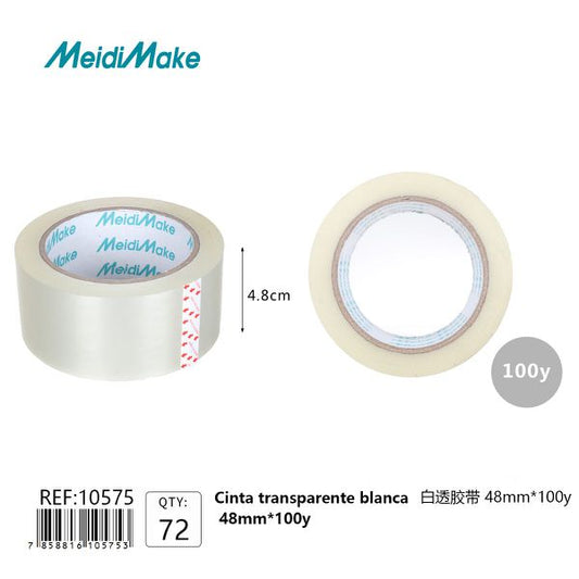 Cinta Adhesiva Omnix Transparente 48mm x 100y