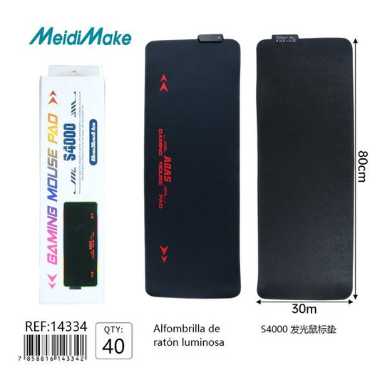 Omnix S4000 Mousepad Luminoso