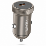 Cargador de auto dual USB 12V — fondo blanco