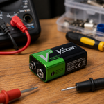 Batería 9V carbón — lifestyle