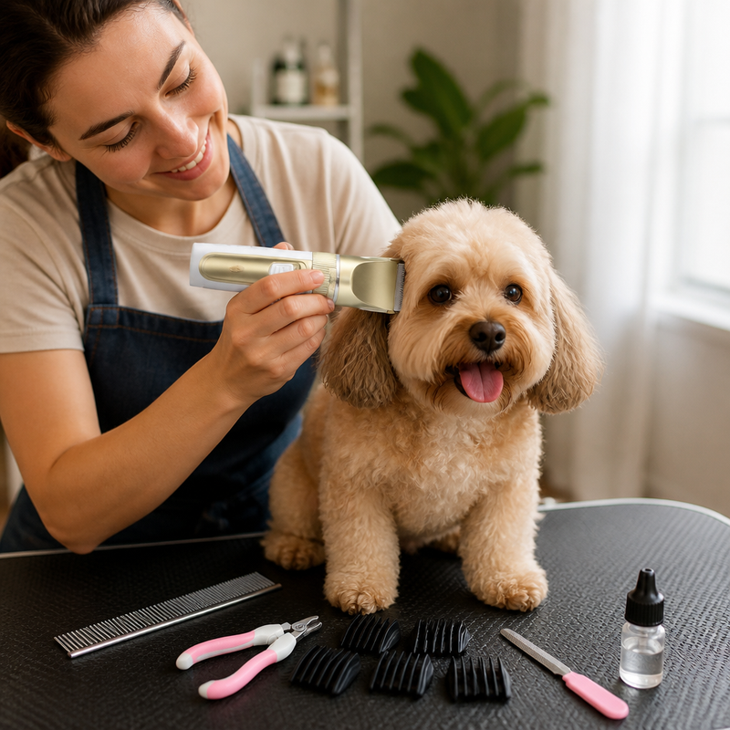 Tijeras para Mascotas Profesionales 10 Piezas — lifestyle