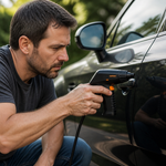 Pistola Lanza Espuma para Lavado de Auto Omnix — lifestyle