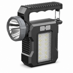 Linterna portátil LED recargable — fondo blanco