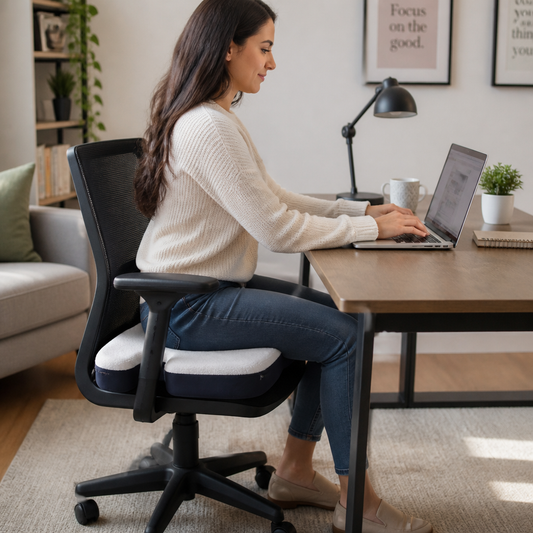 Cojín Ergonómico U - Soporte Lumbar — lifestyle