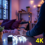 Luces Navideñas LED Neón IP44 Blanco Cálido 10M — lifestyle