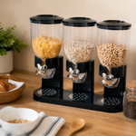 Set 3 tarros herméticos para cereales — lifestyle