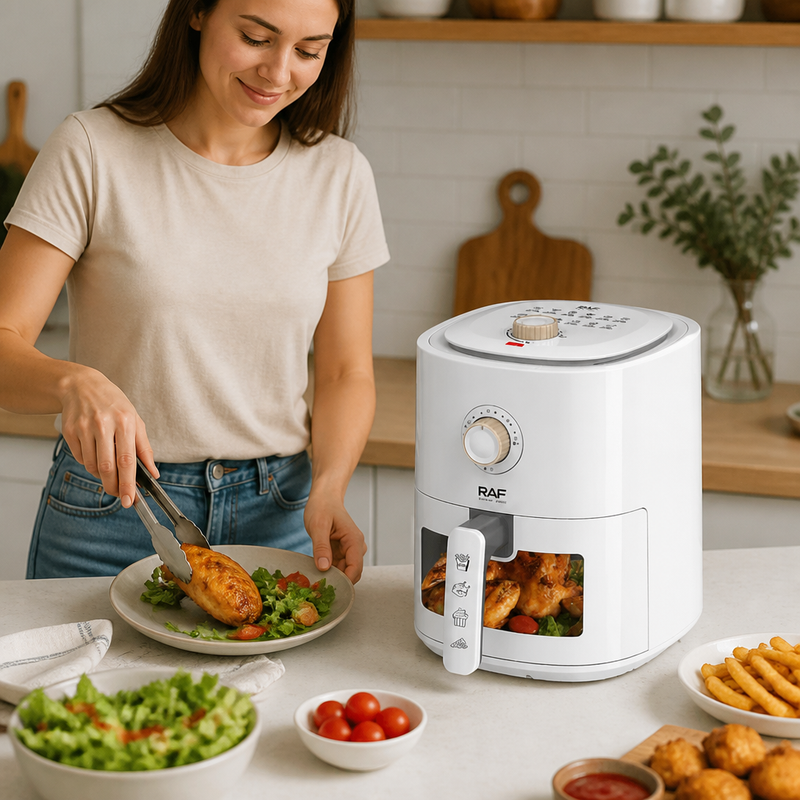 Freidora de Aire R.5332W Omnix — lifestyle