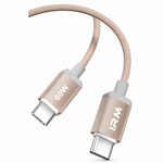 Cable USB Type-C a Type-C — fondo blanco