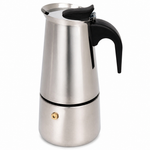 Cafetera eléctrica portátil 6 tazas — fondo blanco