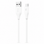 Cable de datos USB tipo V8 — fondo blanco