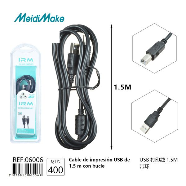 Cable Impresora Omnix 1.5M