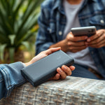 Powerbank Y07 20000mAh Carga Rápida — lifestyle