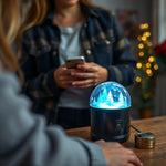 Luz Proyectora Navideña USB — lifestyle