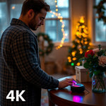 Luces Navideñas LED 100L 360° Multicolor 5M — lifestyle