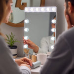 Espejo de Maquillaje LED 8 Pulgadas con Luz — lifestyle