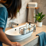 Organizador de Baño Omnix con Estantes — lifestyle