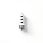 Cargador de Auto Dual USB QC3.0 y PD — white