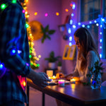 Luces Navideñas LED 200L 10M Multicolor — lifestyle