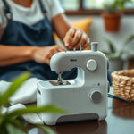 Mini Máquina de Coser Portátil — lifestyle