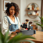 Organizador de Maquillaje Elevable Omnix — lifestyle
