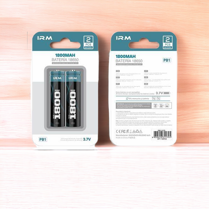 Batería 18650 Recargable Omnix — lifestyle